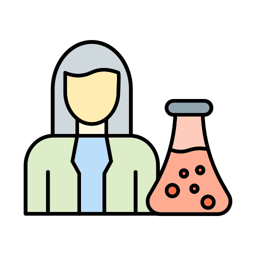 화학자 Generic color lineal-color icon