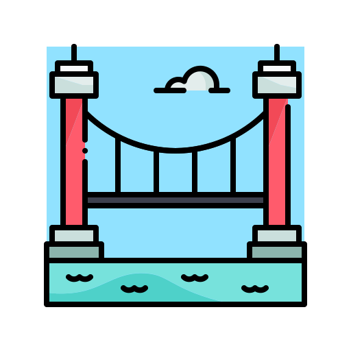 rzeka Generic color lineal-color ikona