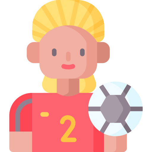 Футболистка женского пола Special Flat иконка
