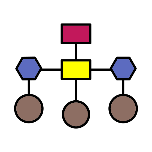struktura Generic color lineal-color ikona