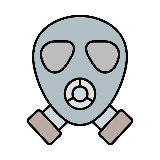 gasmasker Generic color lineal-color icoon