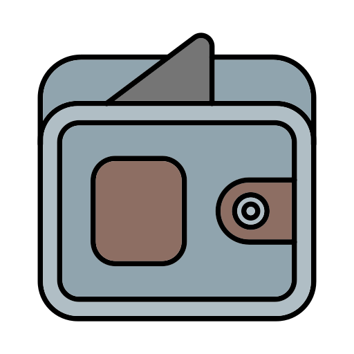 portfel Generic color lineal-color ikona