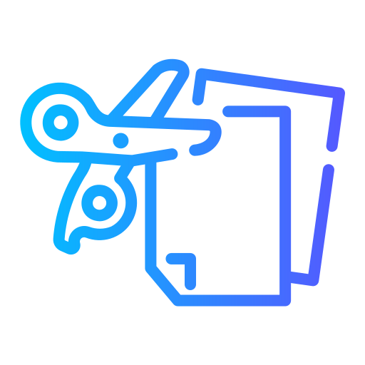 papierhandwerk Generic gradient outline icon