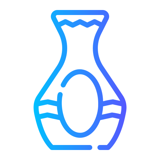 Vase Generic gradient outline icon