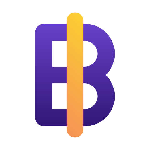 Baht Generic gradient outline icon