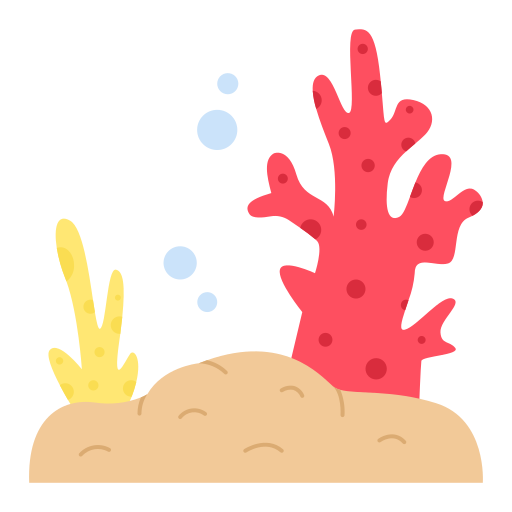 coral Generic color fill Ícone