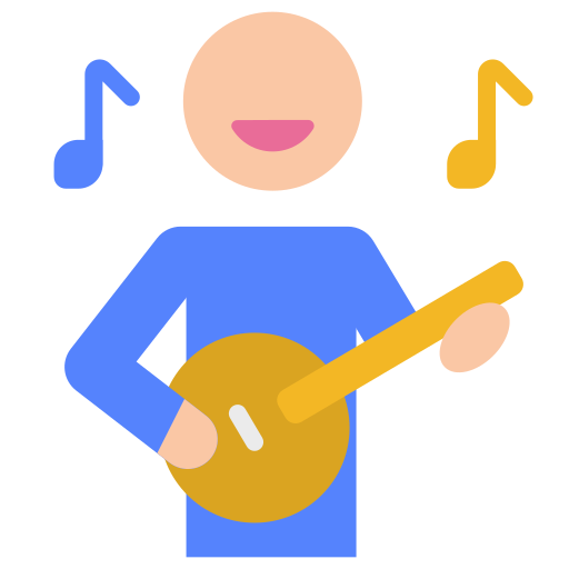 banjo Generic color fill ikona