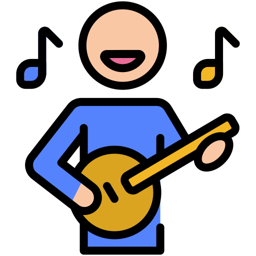 Banjo Generic color lineal-color icon