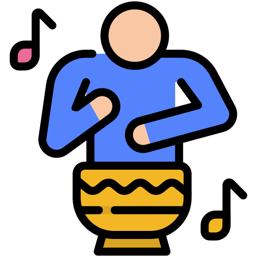Djembe Generic color lineal-color icon