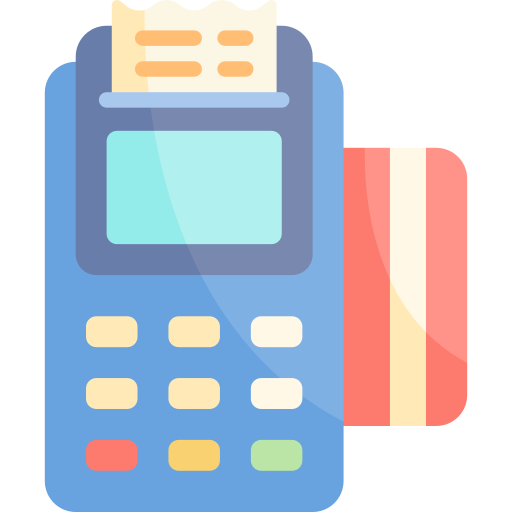 terminale di pagamento Generic color fill icona