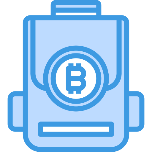Money bag itim2101 Blue icon