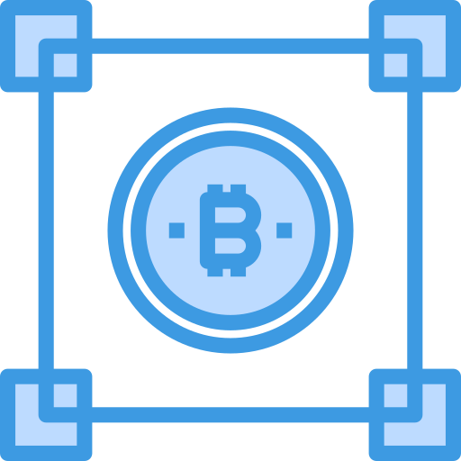 blockchain itim2101 Blue Ícone