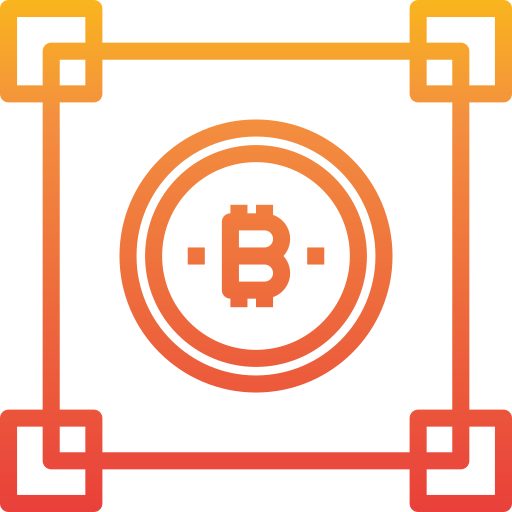 blockchain itim2101 Gradient ikona