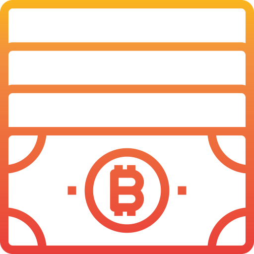 Bitcoin itim2101 Gradient icon