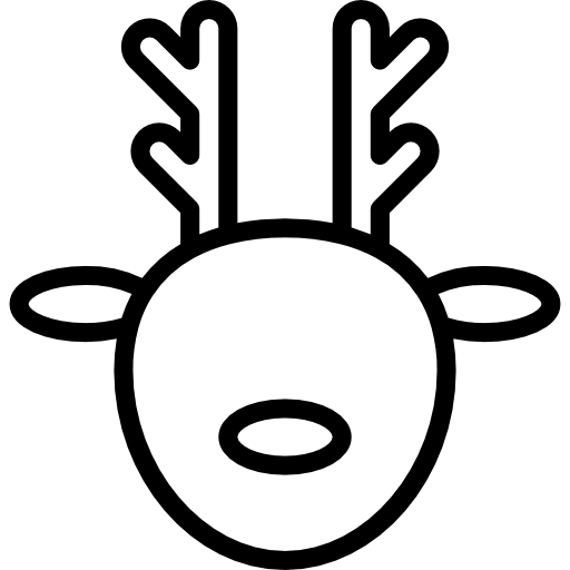 Северный олень itim2101 Lineal иконка