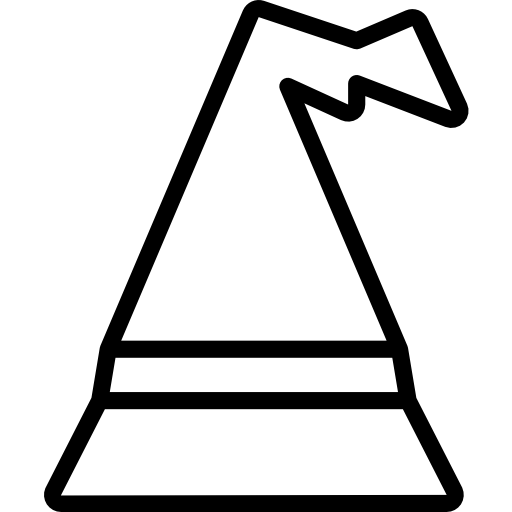 마녀 모자 itim2101 Lineal icon