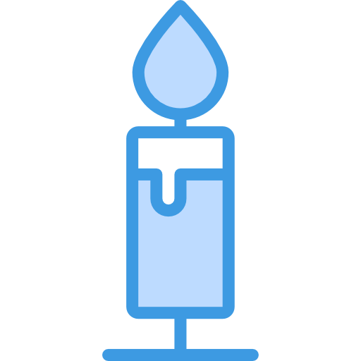 Candle itim2101 Blue icon