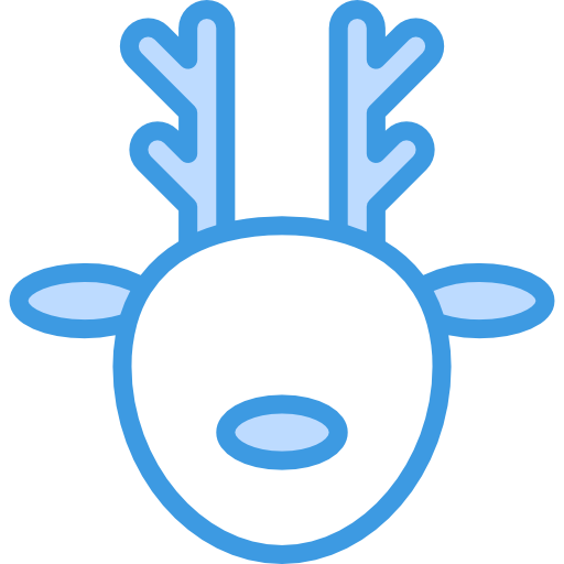 Северный олень itim2101 Blue иконка
