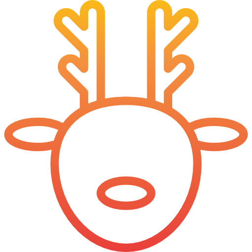 Reindeer itim2101 Gradient icon
