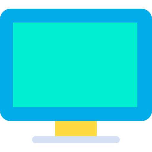 Monitor Kiranshastry Flat icon