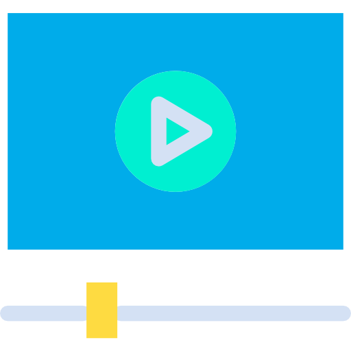 reproductor de video Kiranshastry Flat icono