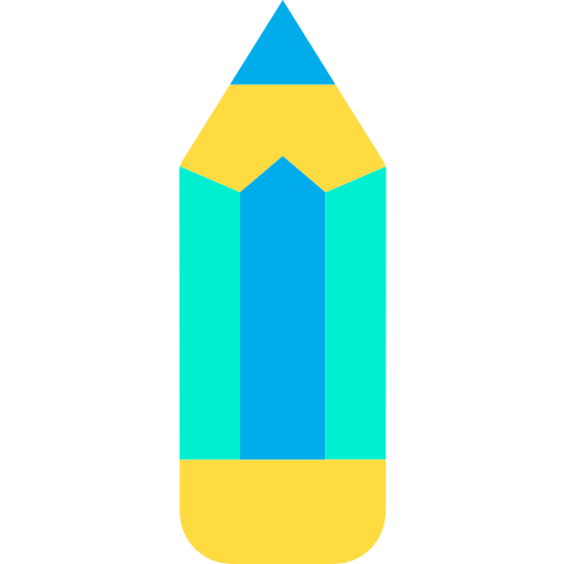 ołówek Kiranshastry Flat ikona