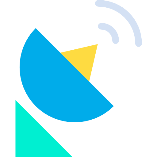 Satellite dish Kiranshastry Flat icon