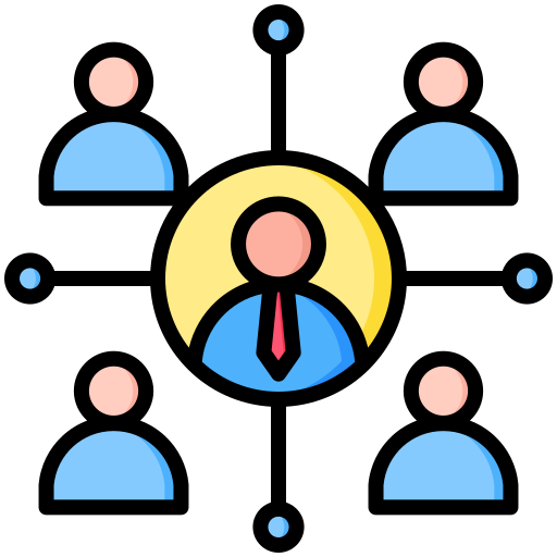Stakeholder Generic color lineal-color icon