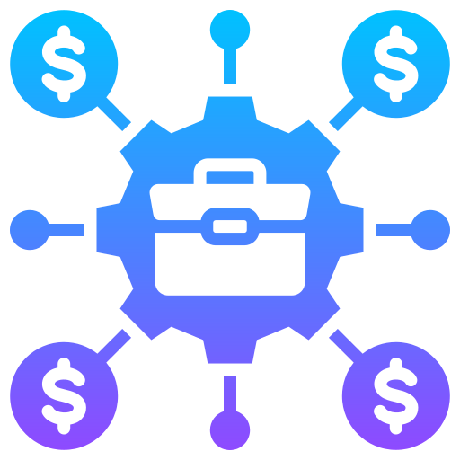 Business model Generic gradient fill icon