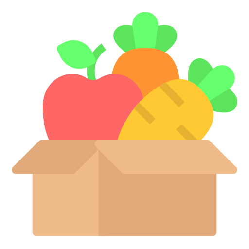 darowizna żywności Generic color fill ikona