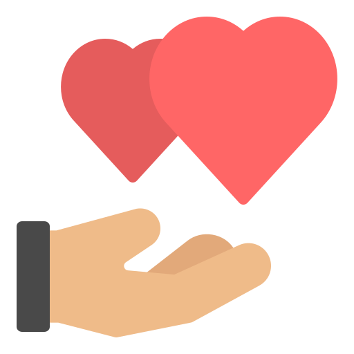 Giving love Generic color fill icon