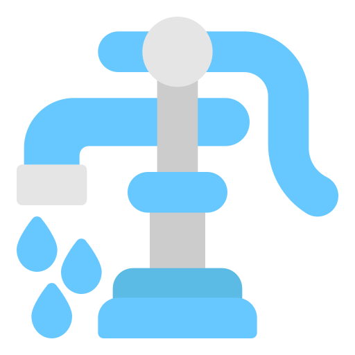 pompa dell'acqua Generic color fill icona