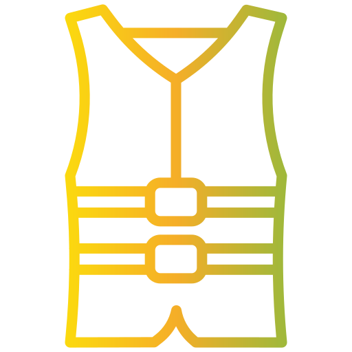 Life jacket Generic gradient outline icon