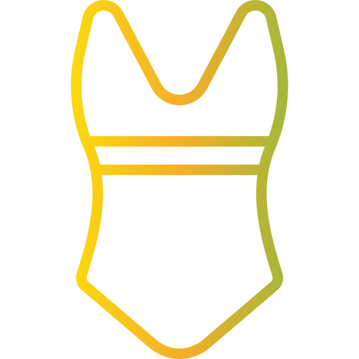 costumi da bagno Generic gradient outline icona