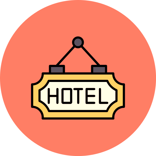 Hotel Generic color lineal-color icon