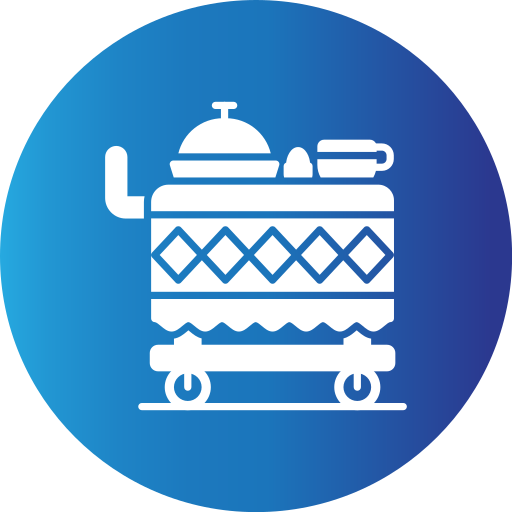 Food cart Generic gradient fill icon
