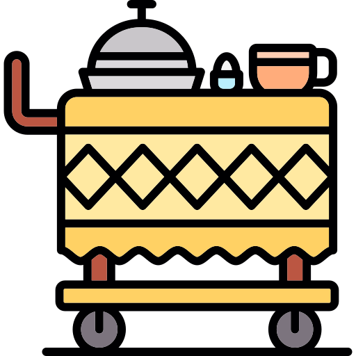 chariot de nourriture Generic color lineal-color Icône