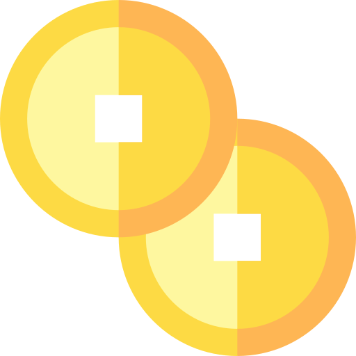 monety Basic Straight Flat ikona