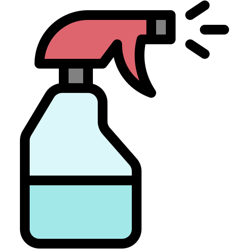 Spray bottle Generic color lineal-color icon
