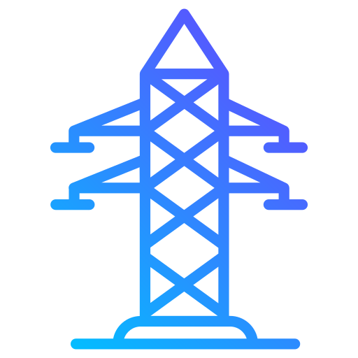 torre de electricidad Generic gradient outline icono