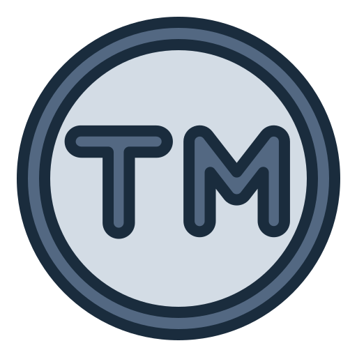 Trademark Generic color lineal-color icon