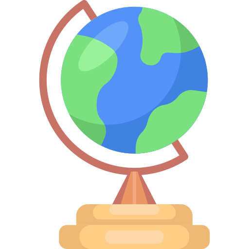 Earth globe Generic color fill icon
