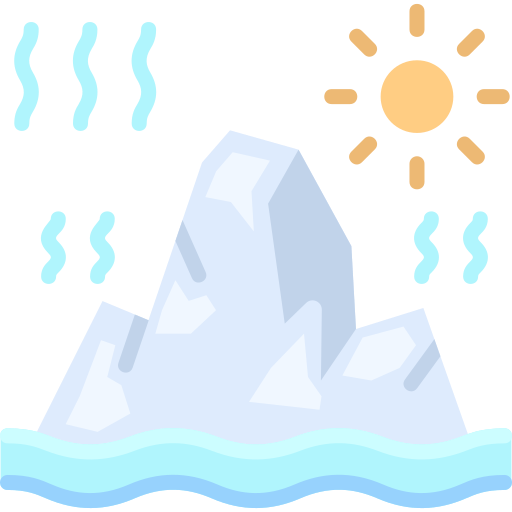 gletsjer Generic color fill icoon
