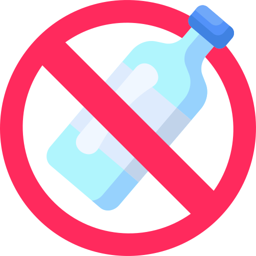 keine plastikflaschen Generic color fill icon