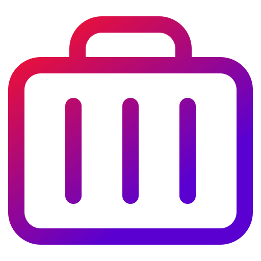 bagaż Generic gradient outline ikona