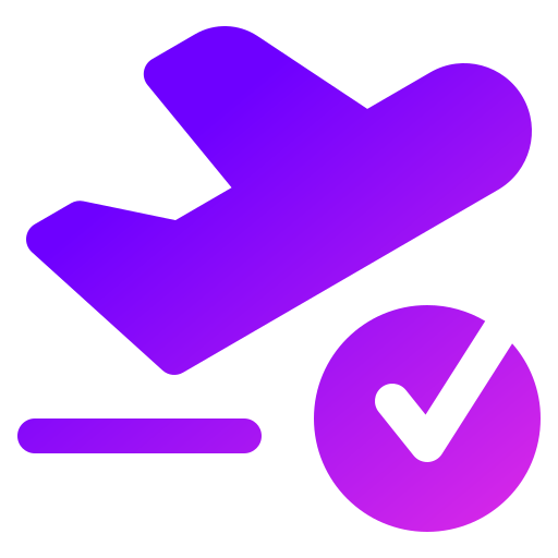 Take off Generic gradient fill icon