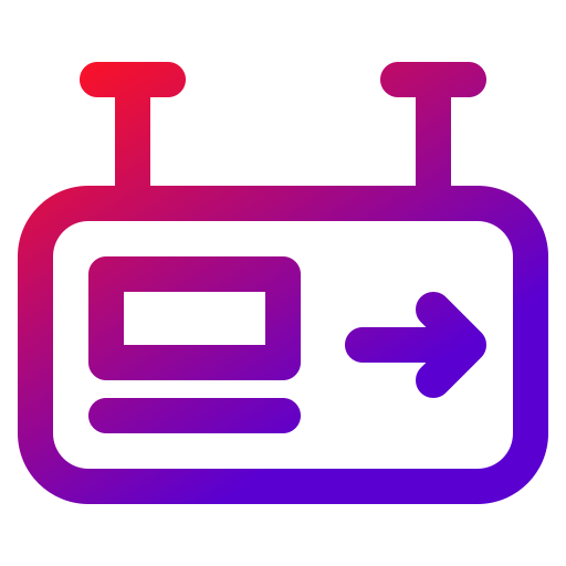 beschilderung Generic gradient outline icon