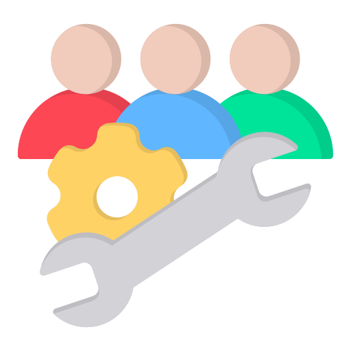 チームワーク Generic color fill icon