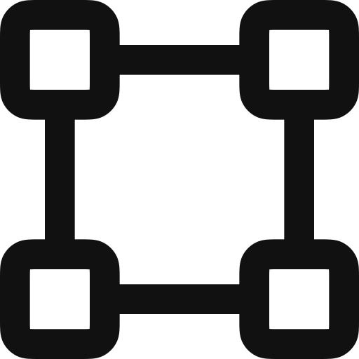 begrenzungsrahmen Generic black outline icon