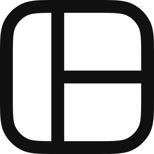 レイアウト Generic black outline icon